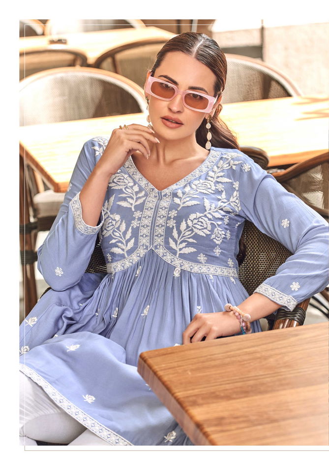 Ibadat Vol 2 By Vamika Tunic Style Rayon Designer Kurtis Wholesale Price In Surat